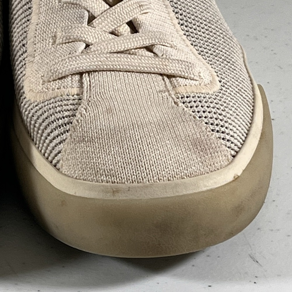 Rothy's Shoes Women's Size 10W Athletic Sneaker Beige Round Toe - Picture 7 of 11